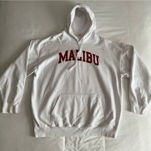 Brandy Melville White Malibu Hoodie